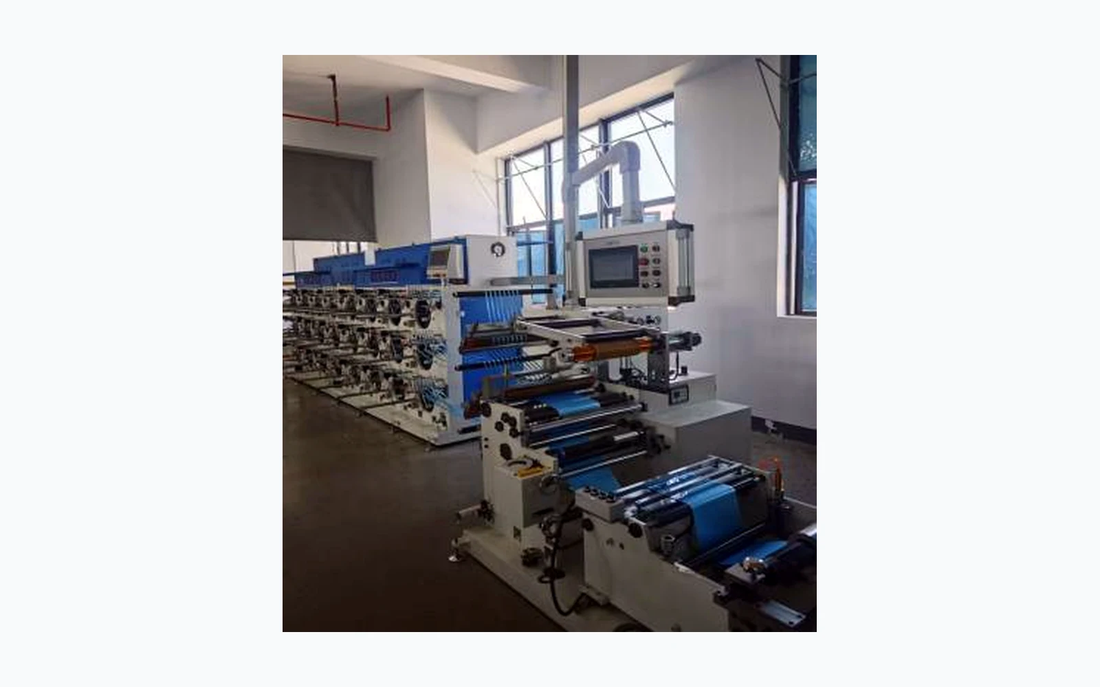 Auxiliary material production machine in cable materials workshop
