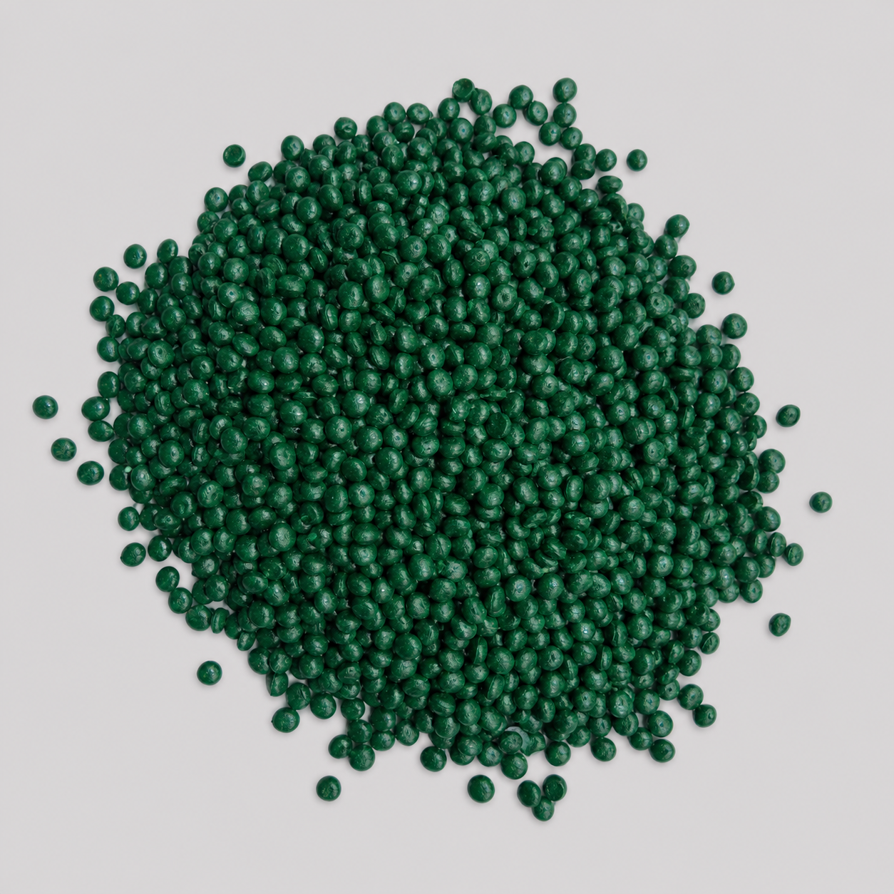 Green cable compound pellet sample