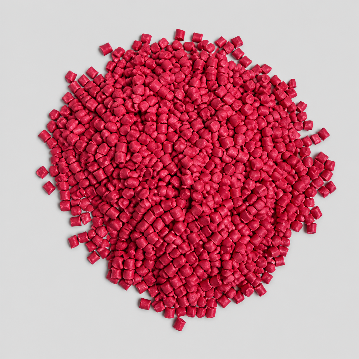 Red cable compound pellet sample